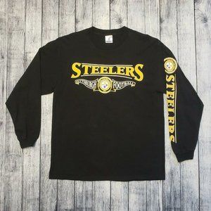NFL PITTSBURGH STEELERS Y2K Long Sleeves S…